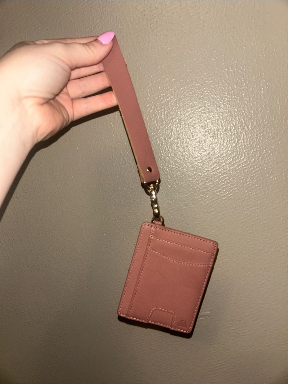 Andar Wristlet Cardholder Wallet - Dusty Rose